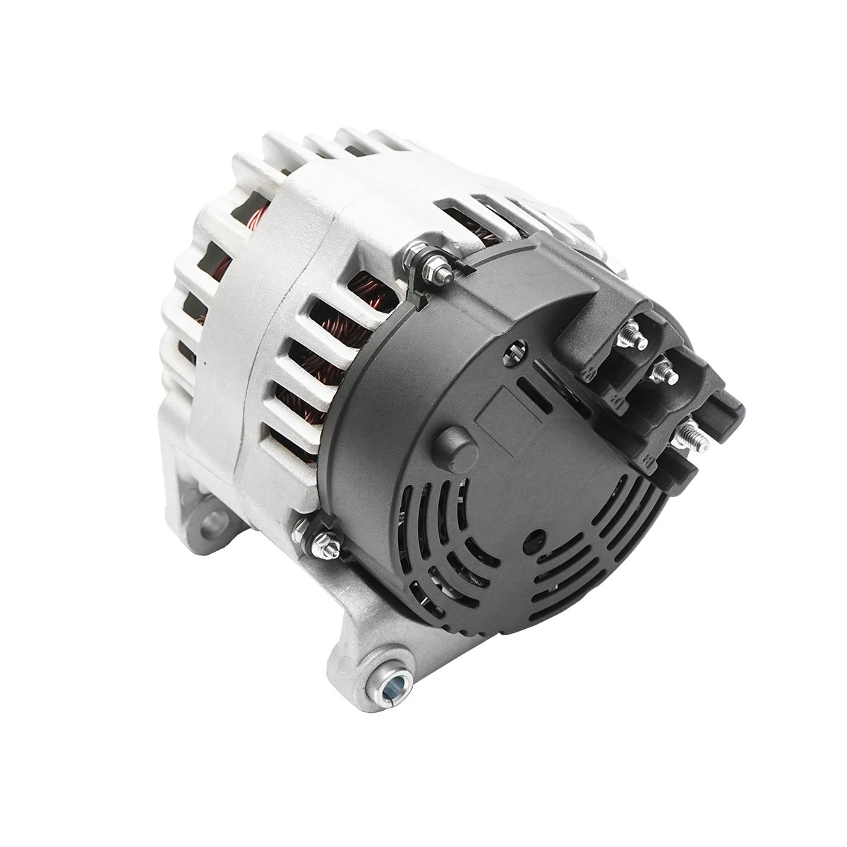 Alternator 12V pentru motor Perkins 85Ah axul fi 17mm Tractor Forestier